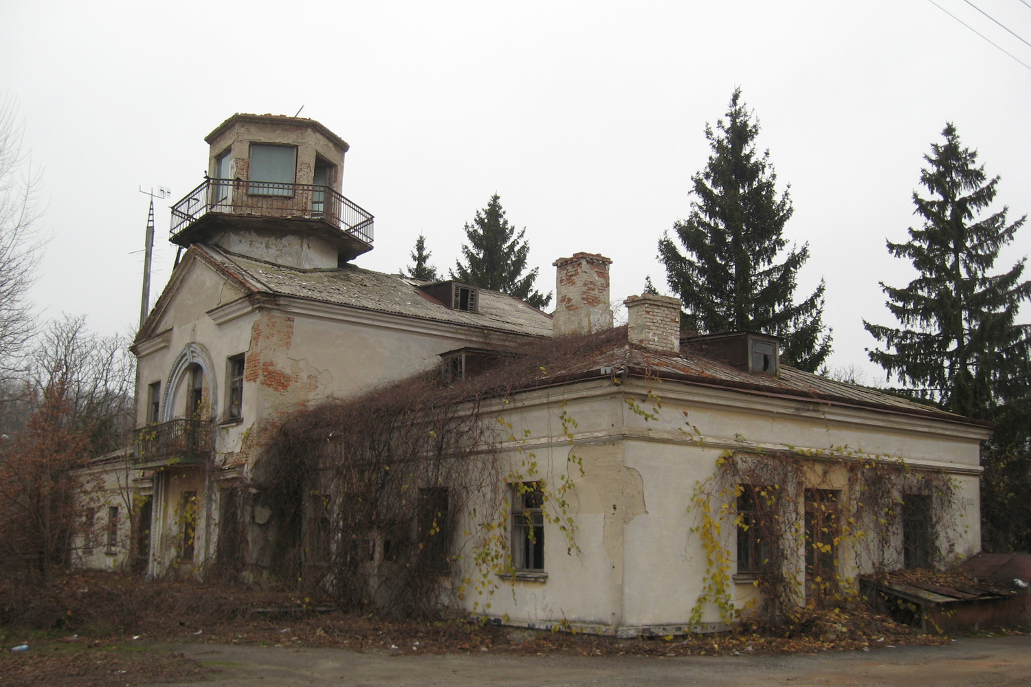 Полтавский район, прочие н.п., Аэропорт Полтава, старый терминал