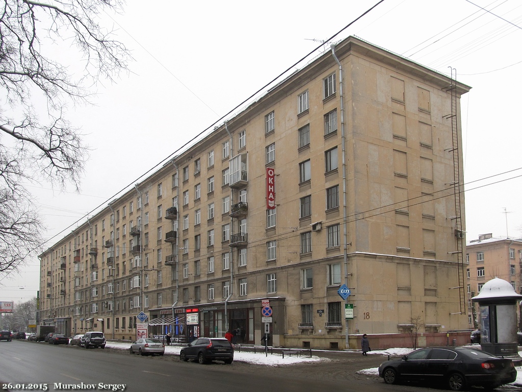 Санкт-Петербург, Улица Типанова, 18