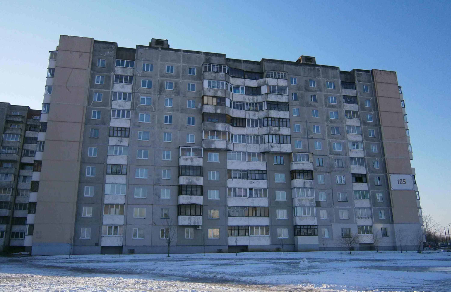 Минск, Улица Сергея Есенина, 105
