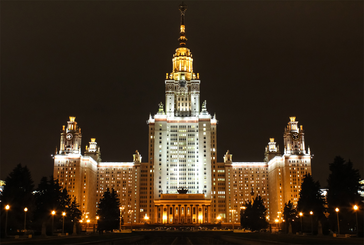 Москва, Ленинские горы, 1