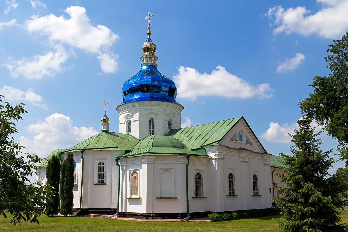 Прилуцкий район, прочие н.п., с. Густыня, Свято-Троицкий монастырь