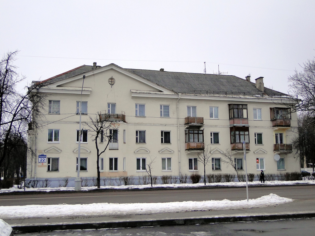 Минск, Улица Жилуновича, 22 / Улица Корицкого, 9