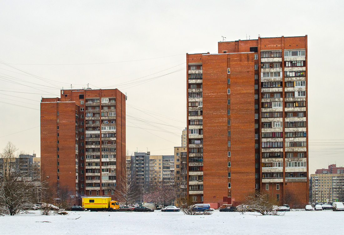 Санкт-Петербург, Ленская улица, 3 корп. 1; Ленская улица, 5