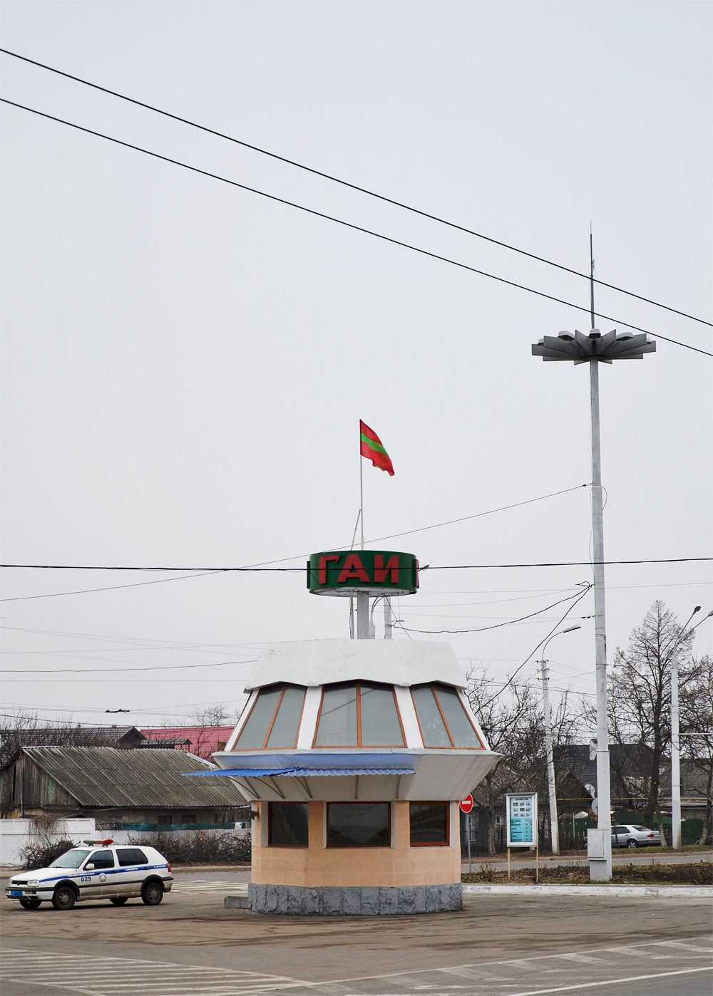 Бендеры, Улица Суворова, Пост ГАИ