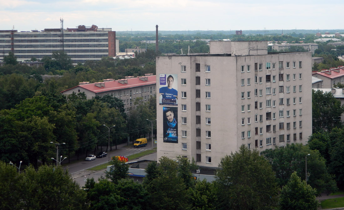 Narva, Võidu prospekt, 1. Narva — Схематический план планирования городской площади