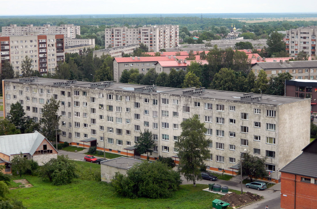 Нарва, Kangelaste prospekt, 4; Rakvere, 73; Kangelaste prospekt, 9; Aleksander Puškini tänav, 49; Kangelaste prospekt, 7a; Rakvere, 85