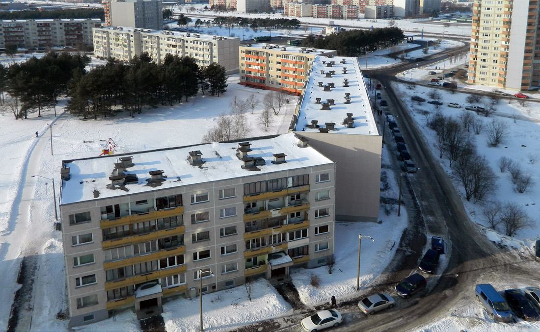 Таллин, Sinimäe, 6; Sinimäe, 4; Ümera, 52; Ümera, 50a; Ümera, 50. Таллин — Жилой район Ласнамяэ в Таллине (проекты развития 1985-93)