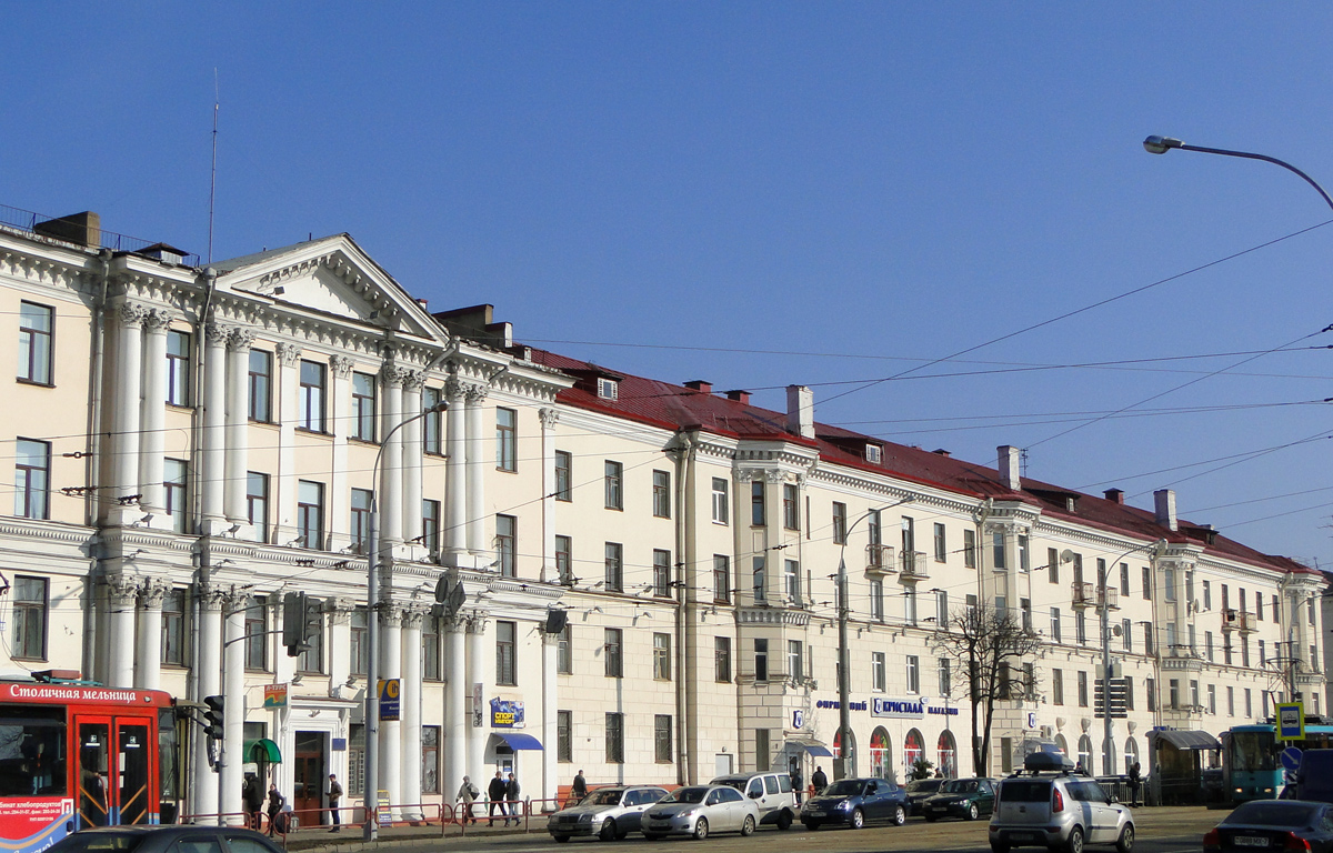 Минск, Проспект Машерова, 8; Проспект Машерова, 10 / Красная улица, 12