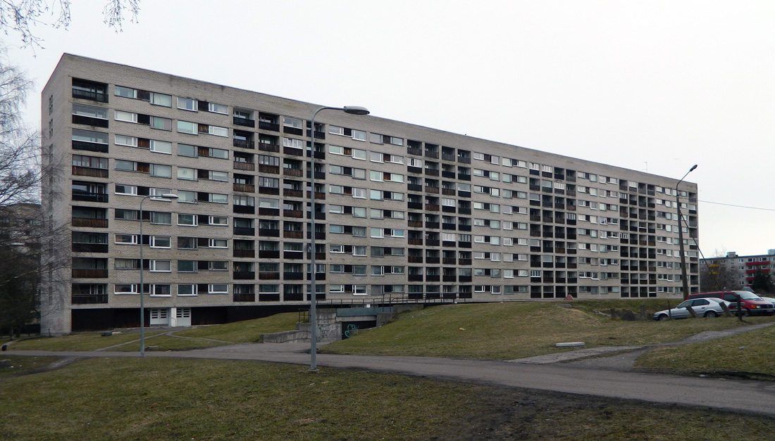 Таллин, Sõpruse puiestee, 214. Таллин — Жилой район Мустамяэ в Таллине