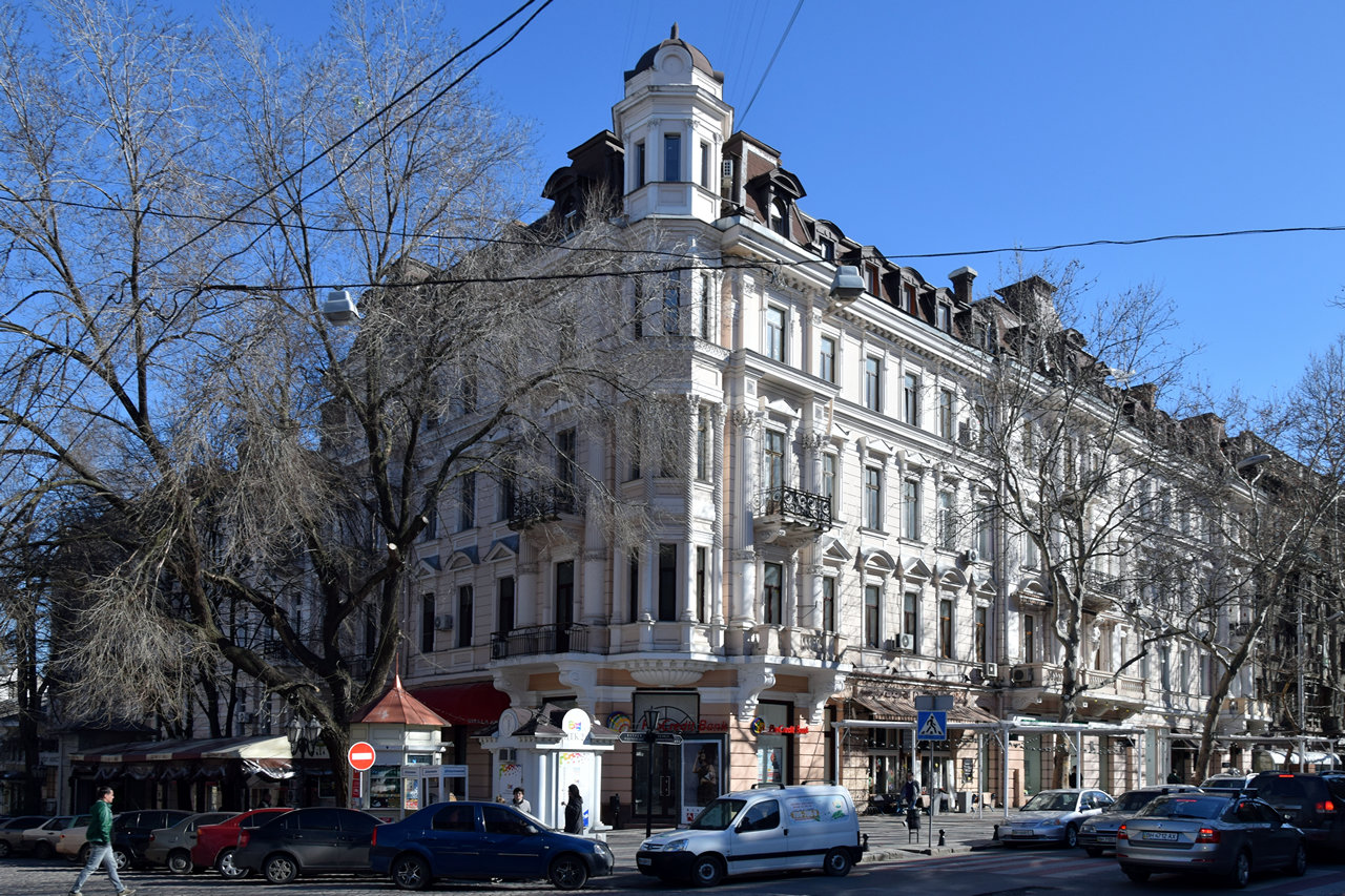 Одесса, Дерибасівська вулиця, 9 / рішельєвська вулиця, 5
