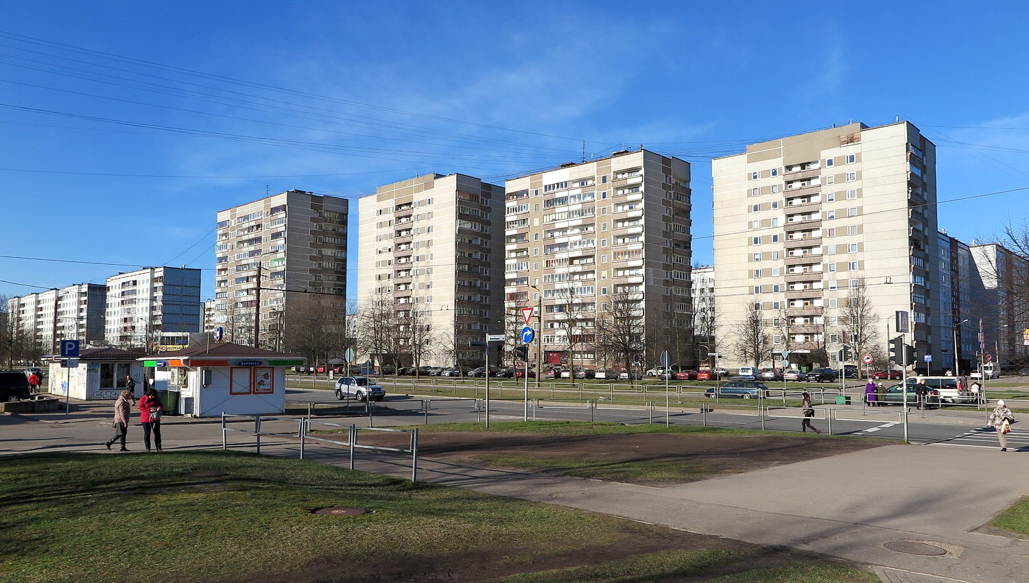 Рига, Andreja Saharova iela, 13; Andreja Saharova iela, 15; Andreja Saharova iela, 17; Andreja Saharova iela, 19