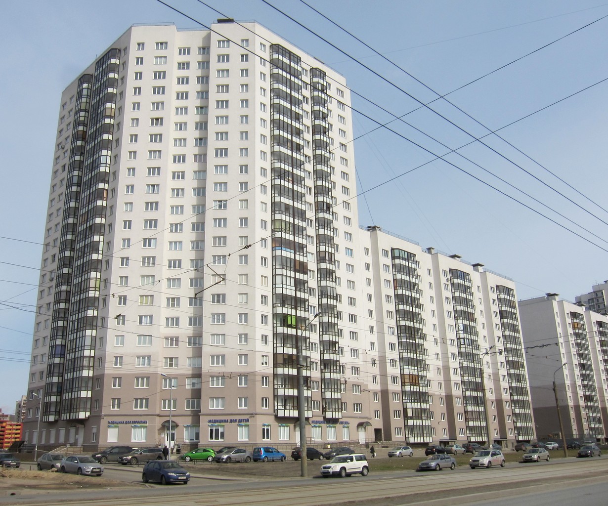 Санкт-Петербург, Улица Коллонтай, 4 корп. 1