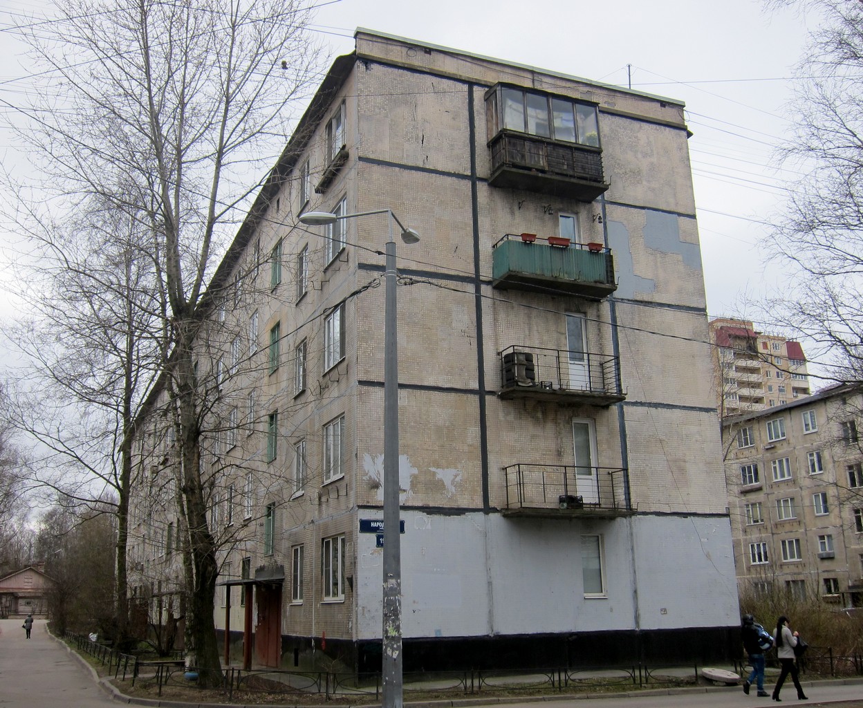 Санкт-Петербург, Народная улица, 19