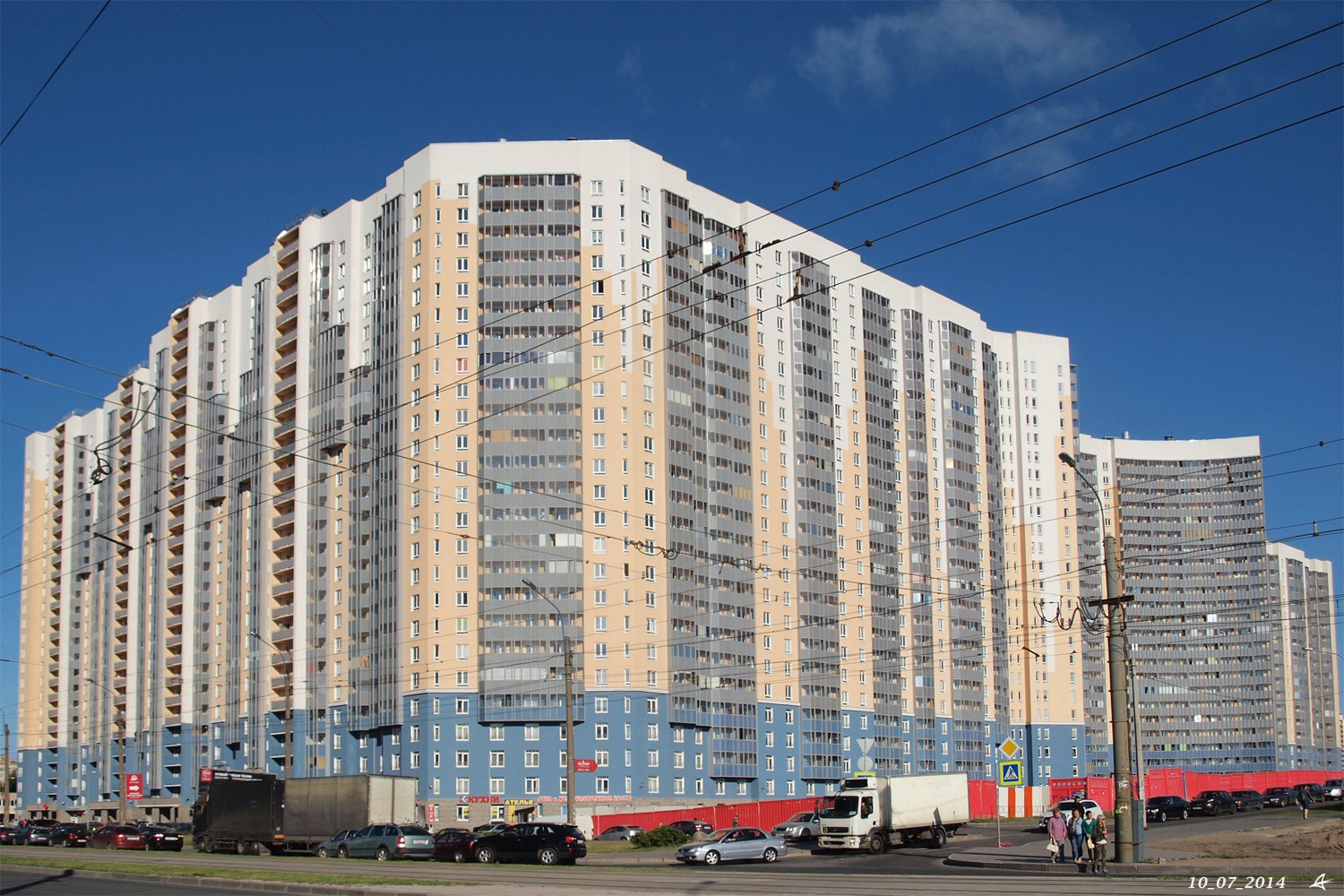 Санкт-Петербург, Улица Коллонтай, 5 / Улица Белышева, 1