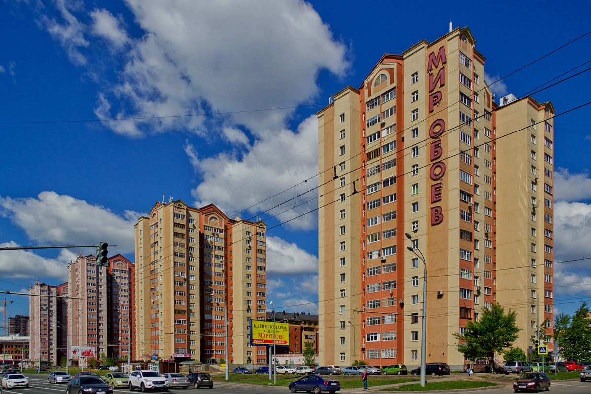 Казань, Меридианная улица, 8; Чистопольская улица, 23; Чистопольская улица, 25; Улица Мусина, 7