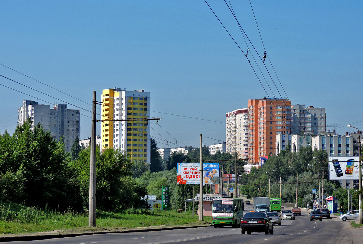 Харьков, Улица Гвардейцев-Широнинцев, 30; Улица Гвардейцев-Широнинцев, 33. Харьков — Панорамы