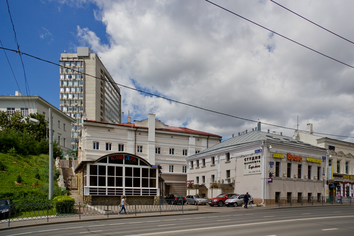 Казань, Улица Пушкина, 29 лит В; Улица Пушкина, 29 лит А / Улица Профессора Нужина, 4; Кремлёвская улица, 35