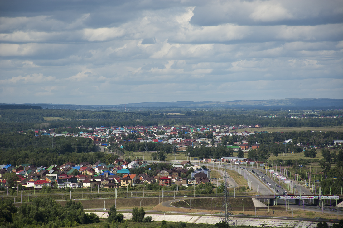 Уфа, Проспект Дружбы Народов, развязка "8 Марта". Уфа — Панорамы