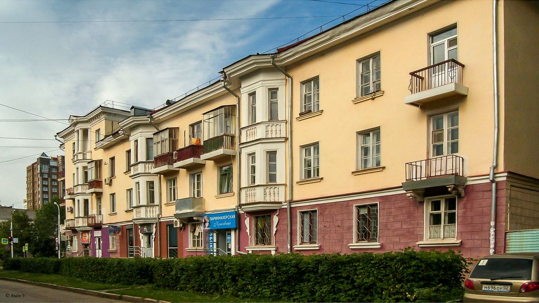 Уфа, Улица Чернышевского, 105 / Улица Худайбердина, 9