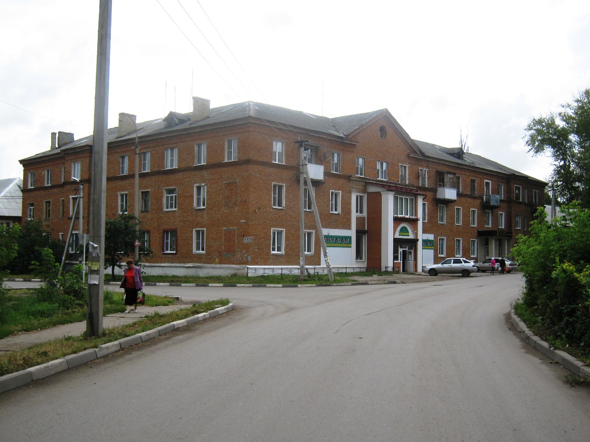 Кимовск, Улица Павлова, 25 / Больничная улица, 27