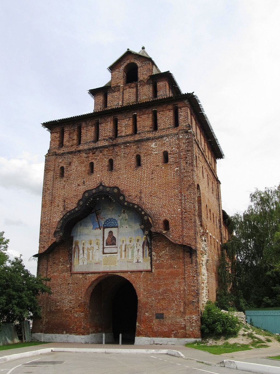 Коломна, Коломенский кремль, Пятницкие ворота