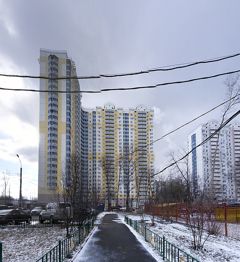 Москва, Улица Герасима Курина, 36