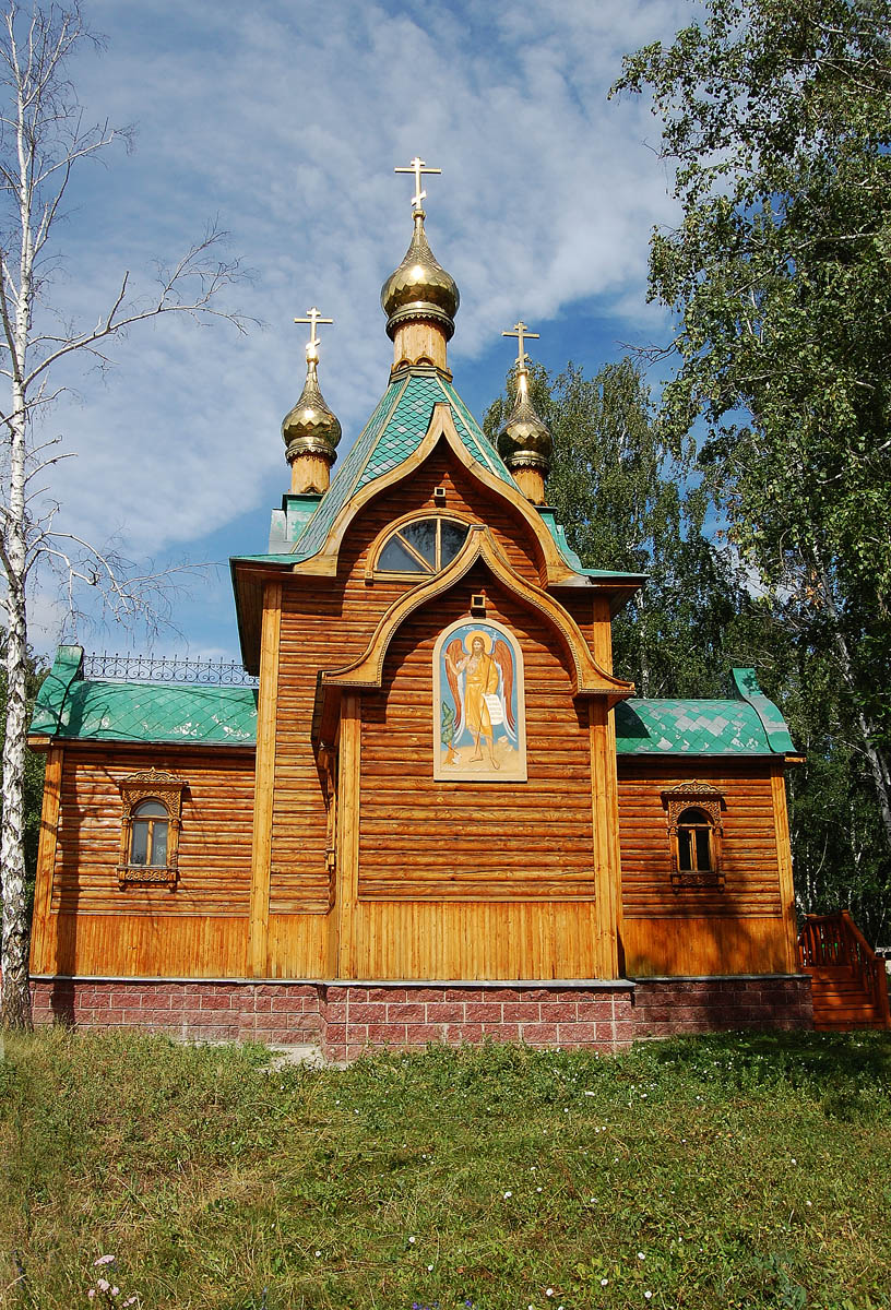 Омский район, прочие н.п., пос. Набережный, Монастырская улица, 12/4, Ачаирский женский монастырь Честного Креста Господня, Церковь Иоанна Предтечи