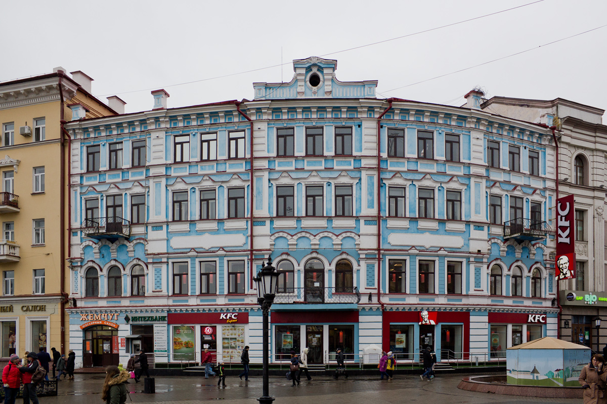Казань, Улица Баумана, 86 / Улица Пушкина, 7