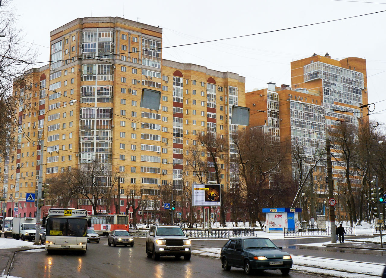 Пермь, Уральская улица, 95; Улица Лебедева, 34
