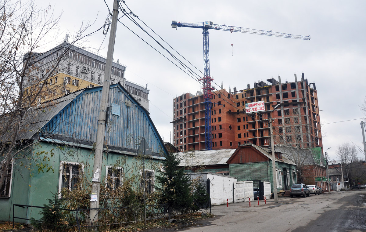 Омск, Сенная улица, 40; Сенная улица, 38; Сенная улица, 30; Улица Щербанева, 35