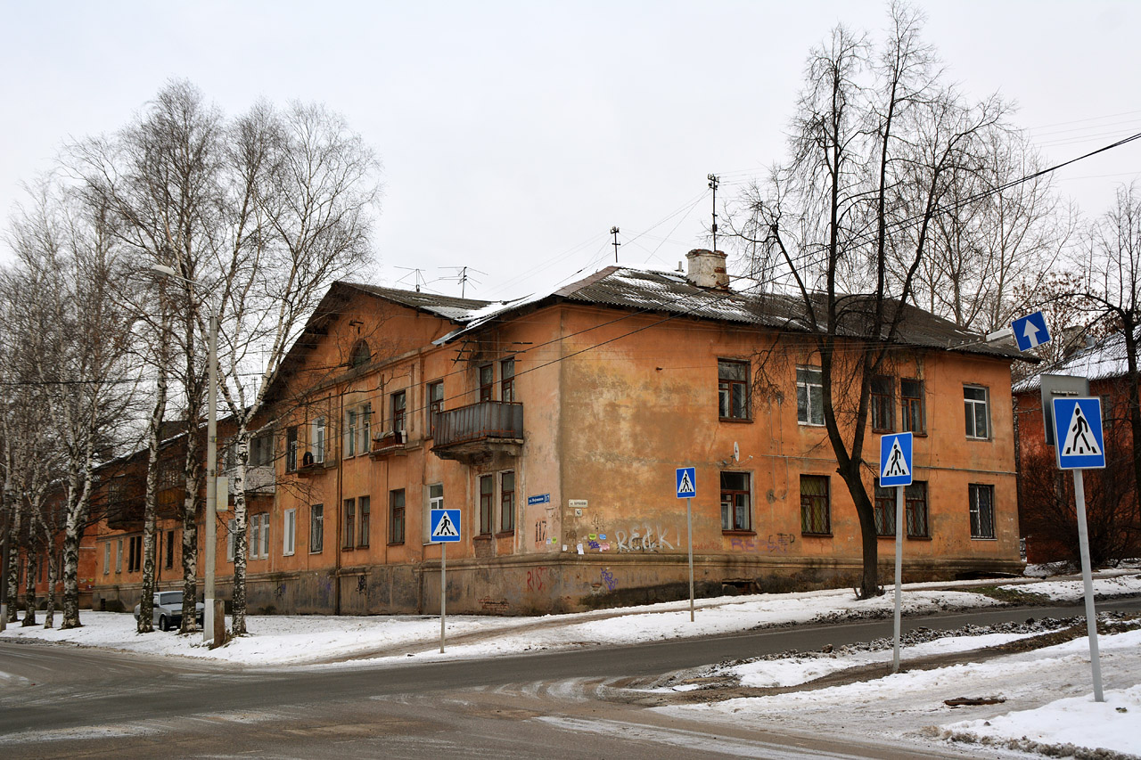 Пермь, Улица Нефтяников, 17 / Улица Качалова, 41