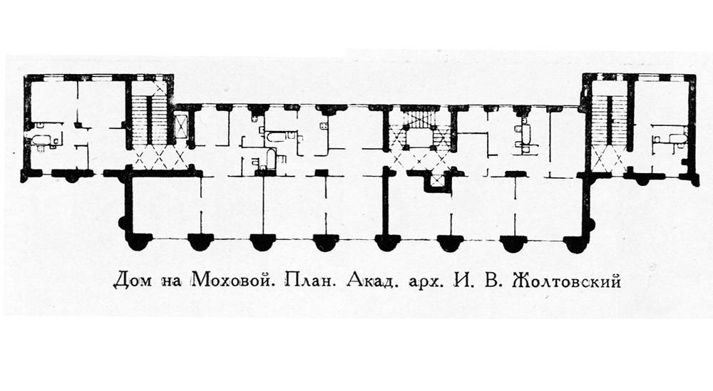 Москва, Моховая улица, 13. Прочие проекты — Чертежи и планировки