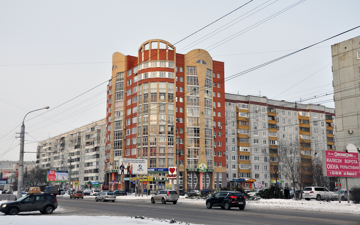 Омск, Улица 70 лет Октября, 16/4; Улица 70 лет Октября, 16; Улица 70 лет Октября, 14