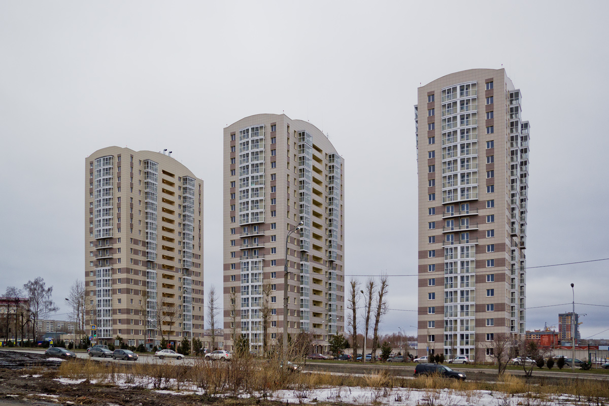 Казань, Улица Космонавтов, 61Г; Улица Космонавтов, 61В; Улица Космонавтов, 61Б