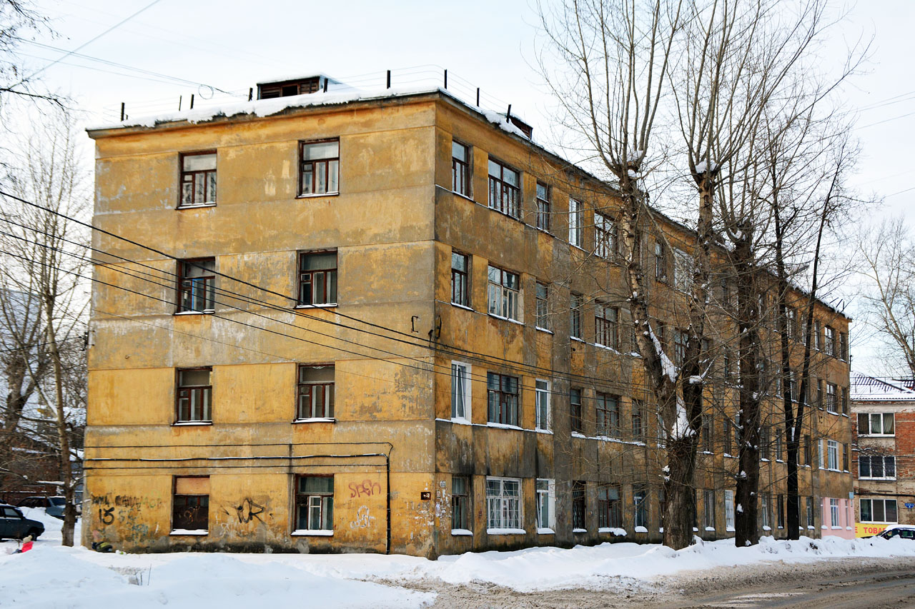 Perm, Улица Индустриализации, 12 / улица Лебедева, 7