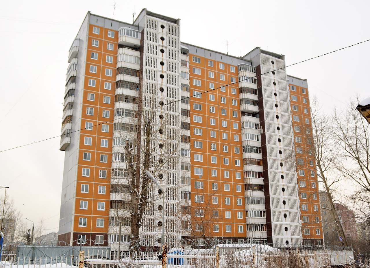 Perm, Улица Строителей, 36 корп. 1; Улица Строителей, 36