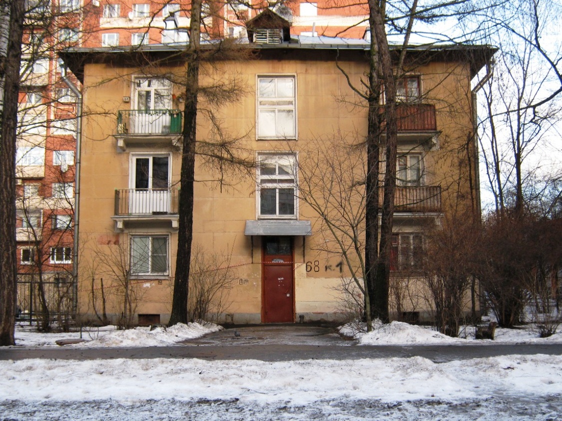 Санкт-Петербург, Улица Танкиста Хрустицкого, 68