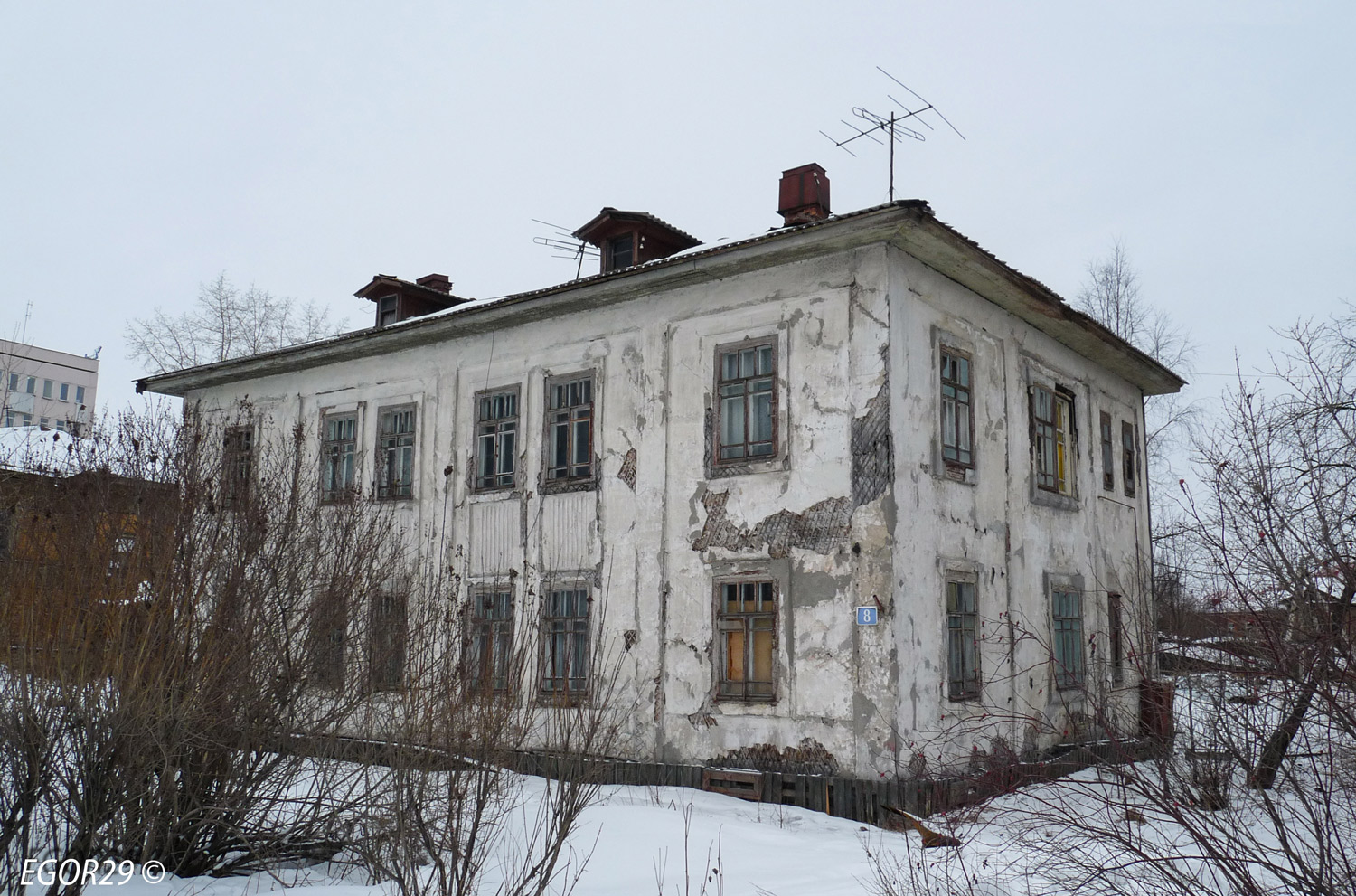 Archangelsk, Набережная Северной Двины, 8