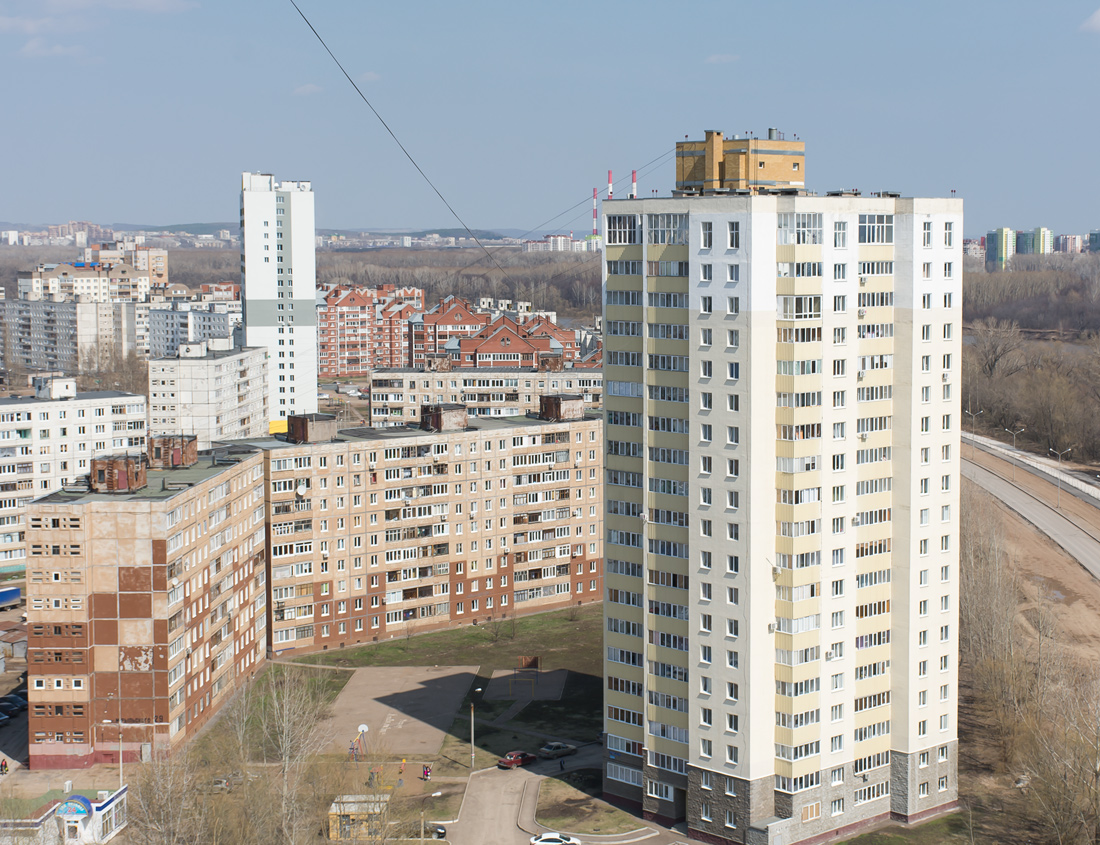 Уфа, Улица Максима Рыльского, 31; Улица Максима Рыльского, 29; Улица Максима Рыльского, 29/1; Набережная реки Уфы, 29/2; Набережная реки Уфы, 39/2; Набережная реки Уфы, 39/3