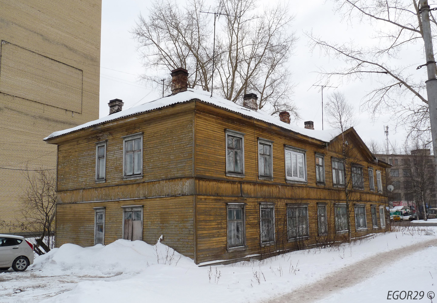 Архангельск, Улица Гагарина, 41 / Улица Розинга, 2