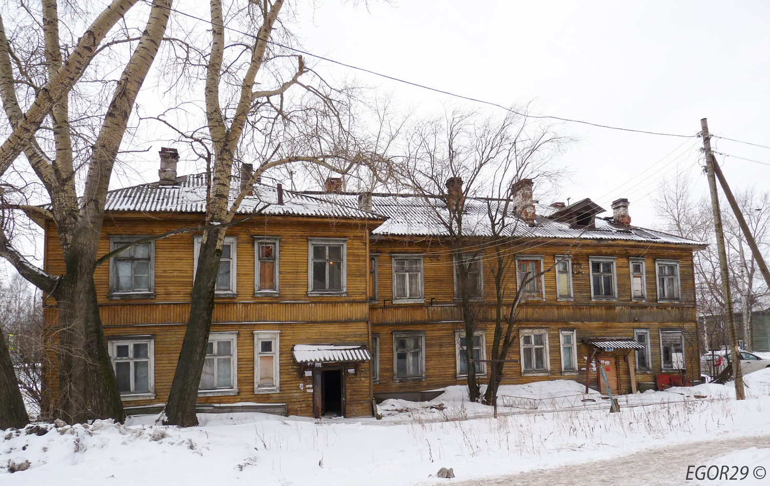 Архангельск, Улица Гагарина, 41 / Улица Розинга, 2