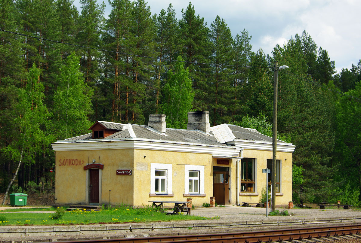 Пиуза, Piusa, Savikoda, Piusa raudteejaam