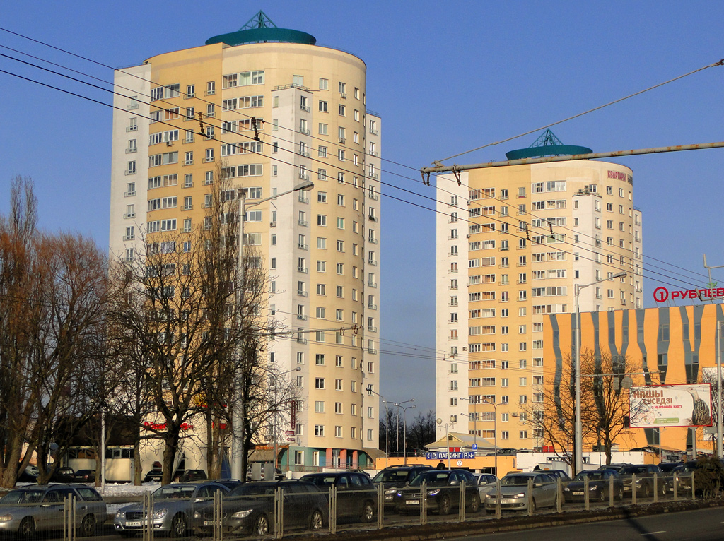 Минск, Улица Притыцкого, 2 корп. 2; Улица Притыцкого, 2 корп. 1
