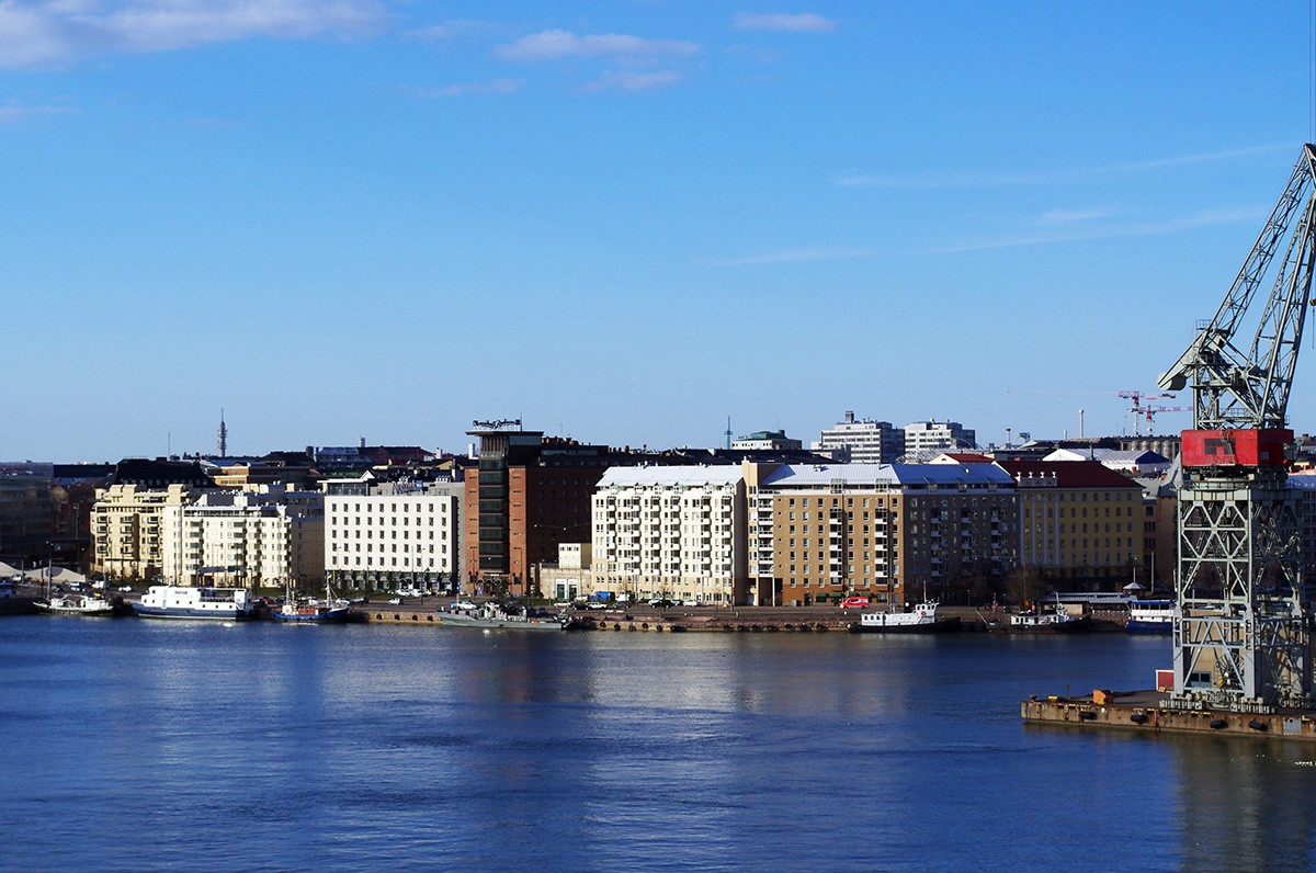 Helsinki, Ruoholahdenranta, 7; Ruoholahdenranta, 5; Ruoholahdenranta, 3; Ruoholahdenranta, 1; Hietalahdenranta, 19; Hietalahdenranta, 17