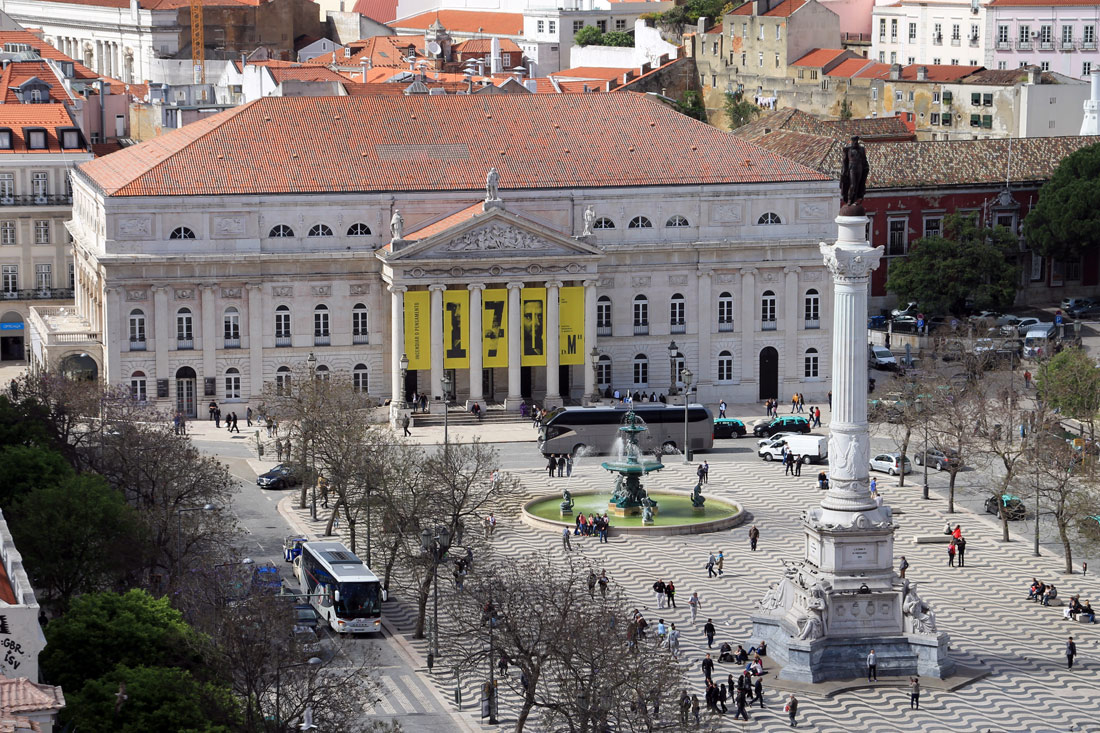 Лиссабон, Praça de Dom Pedro IV