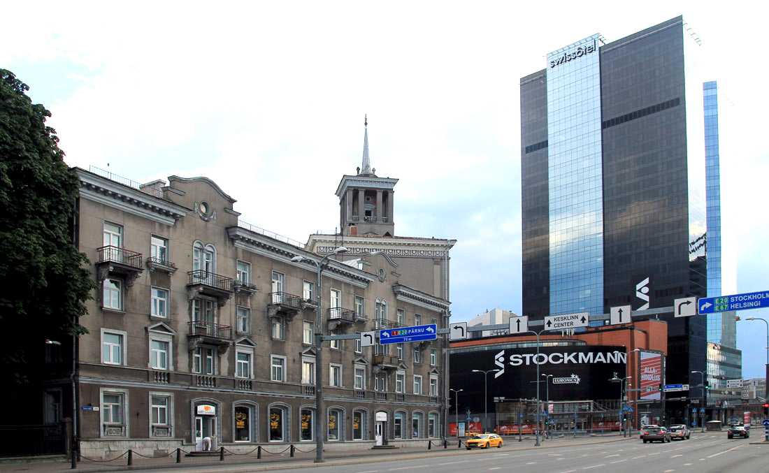 Таллин, Tartu maantee, 24; Maakri, 7; Tornimäe, 7