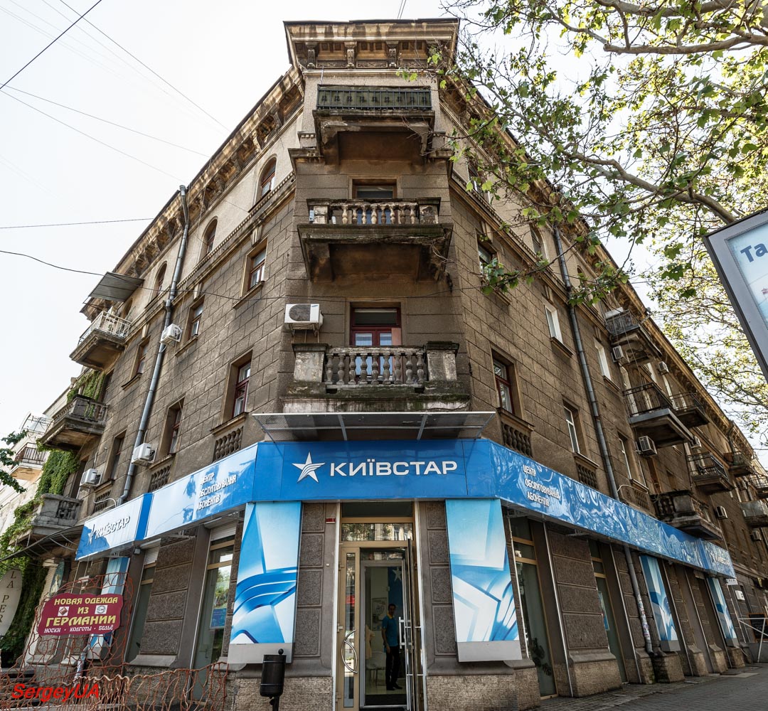 Одесса, вулиця буніна, 21 / Рішельєвська вулиця, 13