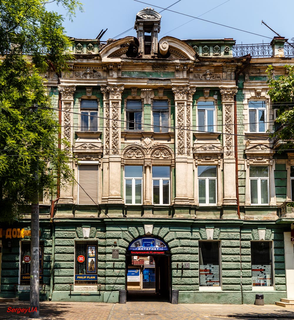Odesa, велика арнаутська вулиця, 32 / Пушкінська вулиця, 61