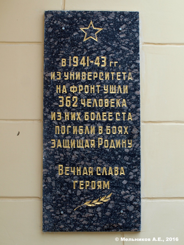 Nizhny Novgorod, Проспект Гагарина, 23 корп. 2. Nizhny Novgorod — Memorial plaques