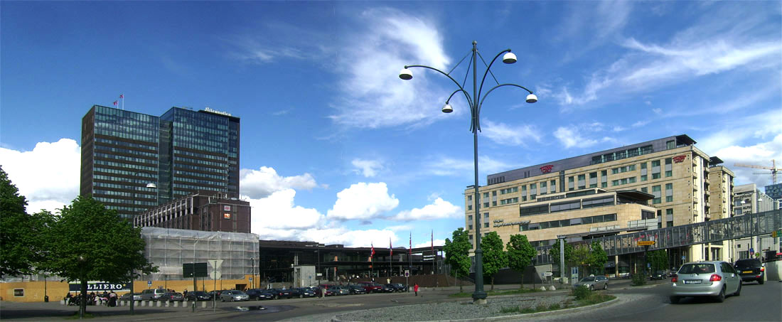 Осло, Biskop Gunnerus gate, 14; Jernbanetorget, 1; Dronning Eufemias gate, 4
